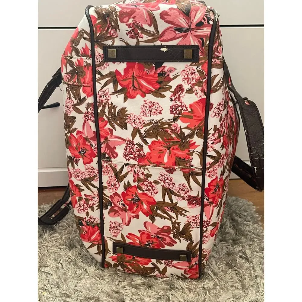 Gigi Hill Large Tote Hibiscus Shopping, Beach, Travel